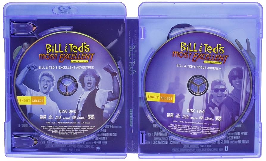 Amazon.com: Bill & Ted's Most Excellent Collection [Blu-ray